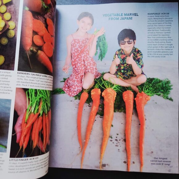 The Whole Seed Catalog 2024 Book Magazine Coffee Table Decor Baker Creek Heirloo - Picture 10 of 14